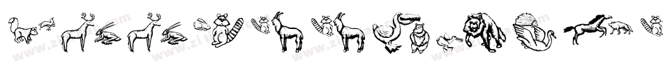 woodcut Regular字体转换